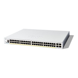 Commutateur - C3 - intelligent - 48 x 10 - 100 - 1000Base-T + 4 x 10 Gigabit SFP+ - Montable s... (C1200-48T-4X-RF)_1