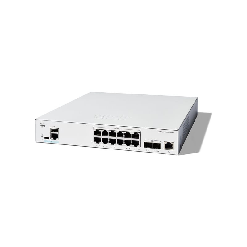 Commutateur - C3 - intelligent - 12 x 10GBase-T + 2 x 10 Gigabit SFP+ - Montable sur rack - r... (C1300-12XT-2X-RF)_1