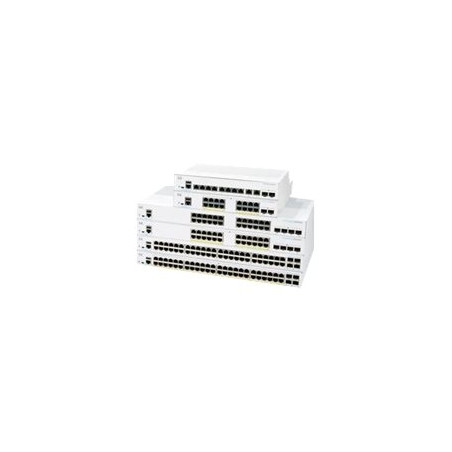 Commutateur - C3 - intelligent - 24 x 10 - 100 - 1000 (PoE+) + 4 x Gigabit SFP - Montable s... (CBS250-24P-4GUK-RF)_1
