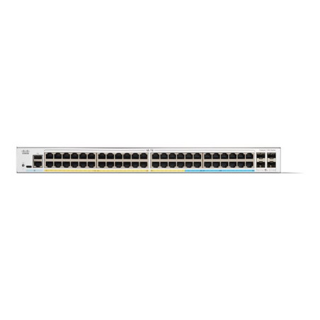 Commutateur - C3 - Géré - 32 x 10 - 100 - 1000 (PoE+) + 16 x 2.5G (PoE+) + 4 x 10 Gigabit SF... (C1300-48MGP-4X-RF)_1