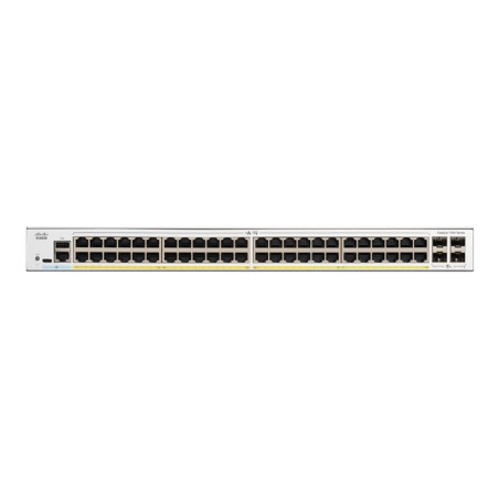 Commutateur - C3 - intelligent - 48 x 10 - 100 - 1000 (PoE+) + 4 x 10 Gigabit SFP+ - Montable ... (C1200-48P-4X-RF)_1