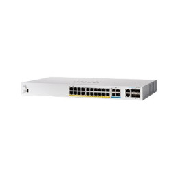 Commutateur - C3 - Géré - 20 x 10 - 100 - 1000 (PoE+) + 4 x 2.5GBase-T (PoE+) + 2 x combo 1... (CBS35024MGP4XEU-RF)_1