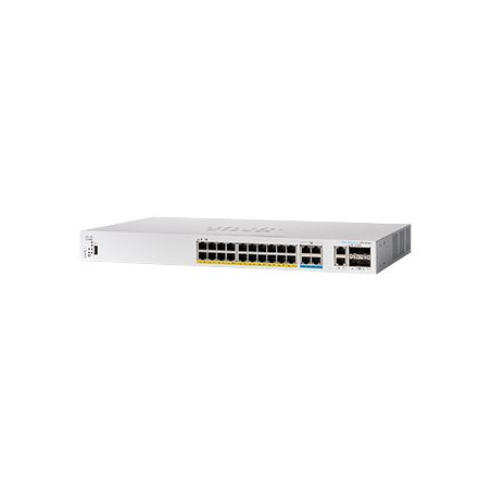 Commutateur - C3 - Géré - 20 x 10 - 100 - 1000 (PoE+) + 4 x 2.5GBase-T (PoE+) + 2 x combo 1... (CBS35024MGP4XEU-RF)_1