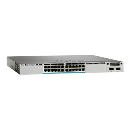 Commutateur - C3 - Géré - 24 x 10 - 100 - 1000 (UPOE) - de bureau, Montable sur rack - UPOE... (WS-C3850-24XU-E-RF)_1