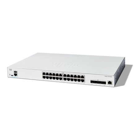 Commutateur - C3 - intelligent - 24 x 10 Gigabit Ethernet + 4 x combo 10 Gigabit SFP+ - RJ-45 - ... (C1300-24XT-RF)_1