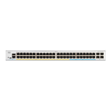 Commutateur - C3 - Géré - 48 x 10 - 100 - 1000 (PoE+) + 4 x 10 Gigabit SFP+ - Montable sur rac... (C1300-48P-4X-RF)_1