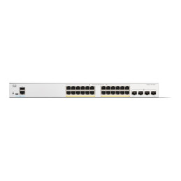 Commutateur - C3 - Géré - 24 x 10 - 100 - 1000 (PoE+) + 4 x 1 Gigabit SFP - Montable sur rack ... (C1300-24P-4G-RF)_1