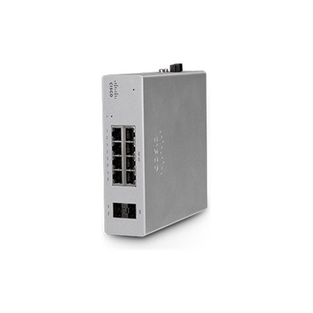 Commutateur - Géré - 8 x 10 - 100 - 1000Base-T + 2 x Gigabit SFP - Montable sur rack, fixation mu... (MS130R-8P-HW)_1