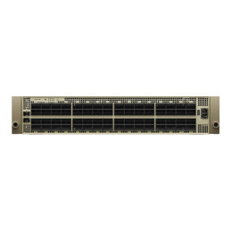 Commutateur - 64 x 800 Gigabit OSFP + 1 x 25 Gigabits SFP28 - flux d'air de l'avant vers l'... (920-9N42F-00RI-3C1)_1