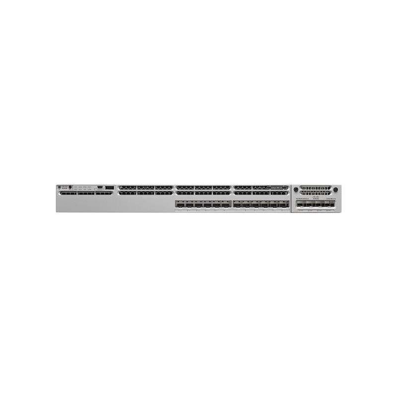 Commutateur - C3 - Géré - 12 x Gigabit SFP - de bureau, Montable sur rack - reconditionné (WS-C3850-12S-E-RF)_1