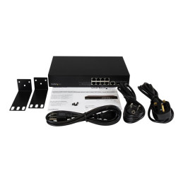 Commutateur - Géré - 8 x 10 - 100 - 1000 - Montable sur rack - CA 90-260 V - pour P - N: GLCLHSMD... (IES101002SFP)_5