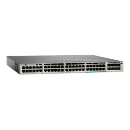 Commutateur - C3 - Géré - 48 x 10 - 100 - 1000 (UPOE) - de bureau, Montable sur rack - UPOE... (WS-C385012X48US-RF)_1