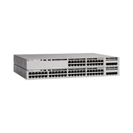 Network Essentials - commutateur - C3 - Géré - 48 x 10 - 100 - 1000 - Montable sur rack - recon... (C9200-48T-E-RF)_1
