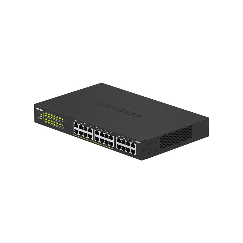 Commutateur - non géré - 16 x 10 - 100 - 1000 (PoE+) + 8 x 10 - 100 - 1000 - Montable sur rack, ... (GS324P-100EUS)_1