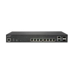 Commutateur - Géré - 10 x 10 - 100 - 1000 (PoE+) + 2 x Gigabit SFP - de bureau - PoE+ (130 W) - av... (02-SSC-8370)_1