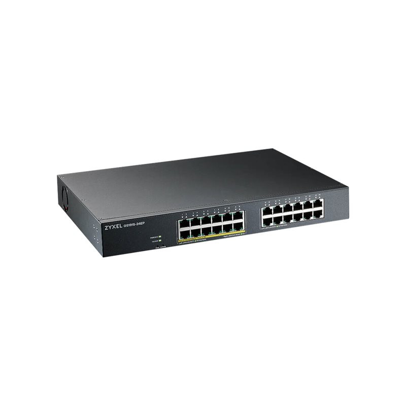 Commutateur - Compatible avec NebulaFLEX - intelligent - 24 x 10 - 100 - 1000 (12 PoE) - d... (GS1915-24EP-EU0101F)_1