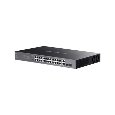 Commutateur - Géré - 24 x 10 - 100 - 1000 (PoE+) + 2 x 10 - 100 - 1000 + 2 x Gigabit SFP - Montable s... (ES228GMP)_1