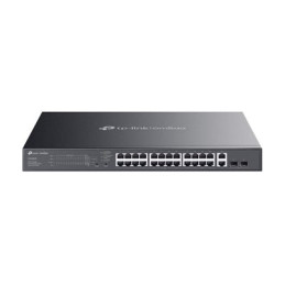 Commutateur - Géré - 24 x 10 - 100 - 1000 (PoE+) + 2 x 10 - 100 - 1000 + 2 x Gigabit SFP - Montable s... (ES228GMP)_2
