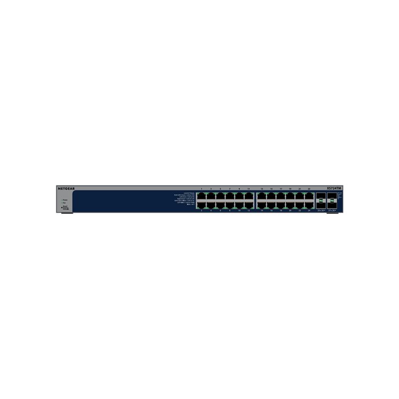 Commutateur - 2+ - L3 Lite - intelligent - 24 x 10 - 25 Gigabit Ethernet + 4 x 1 Gigabit - 10 G... (XS724TM-100EUS)_1