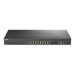 Commutateur - C2+ - intelligent - 8 x 10 - 100 - 1000 - 2.5G (PoE+) + 2 x 10 Gigabit Ethernet ... (DMS-1250-12TP/E)_1