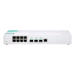 Commutateur - non géré - 2 x 10 Gigabit SFP+ + 1 x combo 10 gigabits SFP+ + 8 x 10 - 100 - 1000 - d... (QSW-308-1C)_3