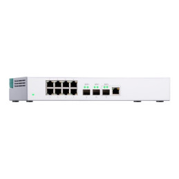 Commutateur - non géré - 2 x 10 Gigabit SFP+ + 1 x combo 10 gigabits SFP+ + 8 x 10 - 100 - 1000 - d... (QSW-308-1C)_5