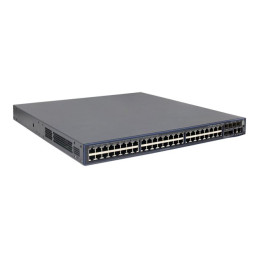 Commutateur - Géré - 48 x 10 - 100 - 1000 (PoE+) + 4 x Gigabit SFP + 2 x 10 Gigabit SFP+ - Montable sur... (JG542A)_2