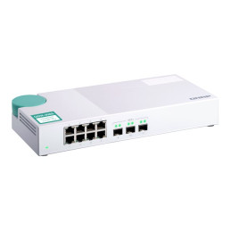 Commutateur - non géré - 3 x 10 Gigabit SFP+ + 8 x 10 - 100 - 1000 - de bureau (QSW-308S)_5