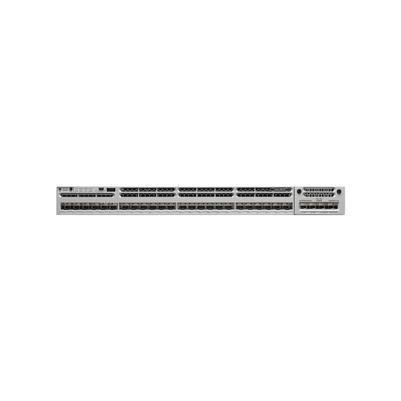 Commutateur - C3 - Géré - 24 x Gigabit SFP - de bureau, Montable sur rack - reconditionné (WS-C3850-24S-E-RF)_1