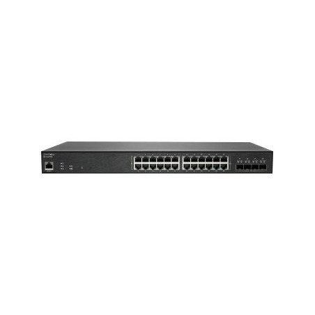 Commutateur - Géré - 24 x 10 - 100 - 1000 (PoE+) + 4 x 10 Gigabit SFP+ - Montable sur rack - PoE+ ... (02-SSC-4870)_1