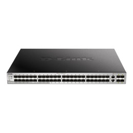 Commutateur - L3 Lite - Géré - 48 x SFP + 2 x 10 Gigabit Ethernet + 4 x 10 Gigabit SFP+ (DGS-3130-54S/E)_1