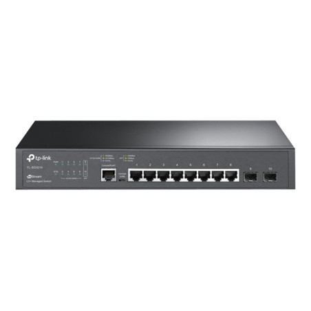 Commutateur - C2+ - Géré - 8 x 10 - 100 - 1000 + 2 x Gigabit SFP - Montable sur rack (SG3210)_1