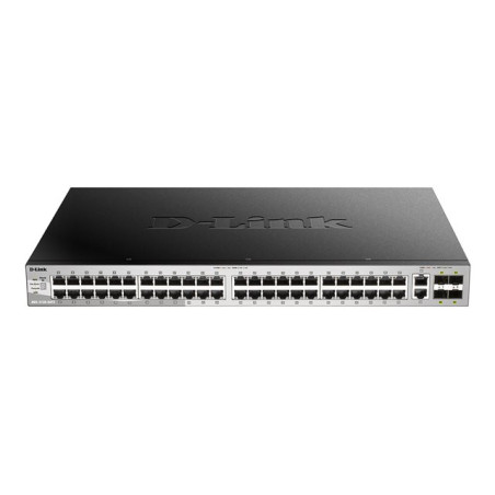 Commutateur - L3 Lite - Géré - 48 x 10 - 100 - 1000 + 2 x 10 Gigabit Ethernet + 4 x 10 Gigabit... (DGS-3130-54TS/E)_1
