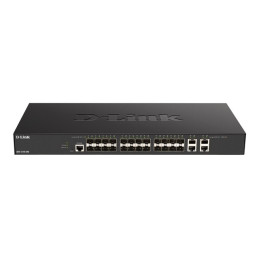 Commutateur - intelligent - 24 x 10GBase-X + 4 x 10Gb Ethernet - Montable sur rack (DXS-1210-28S)_1