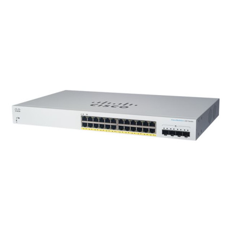 Commutateur - intelligent - 24 x 10 - 100 - 1000 (PoE+) + 4 x Gigabit SFP (liaison montante)... (CBS220-24FP-4G-EU)_1