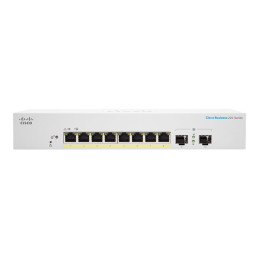 Commutateur - intelligent - 8 x 10 - 100 - 1000 (PoE+) + 2 x Gigabit SFP (liaison montante) ... (CBS220-8P-E-2G-EU)_2