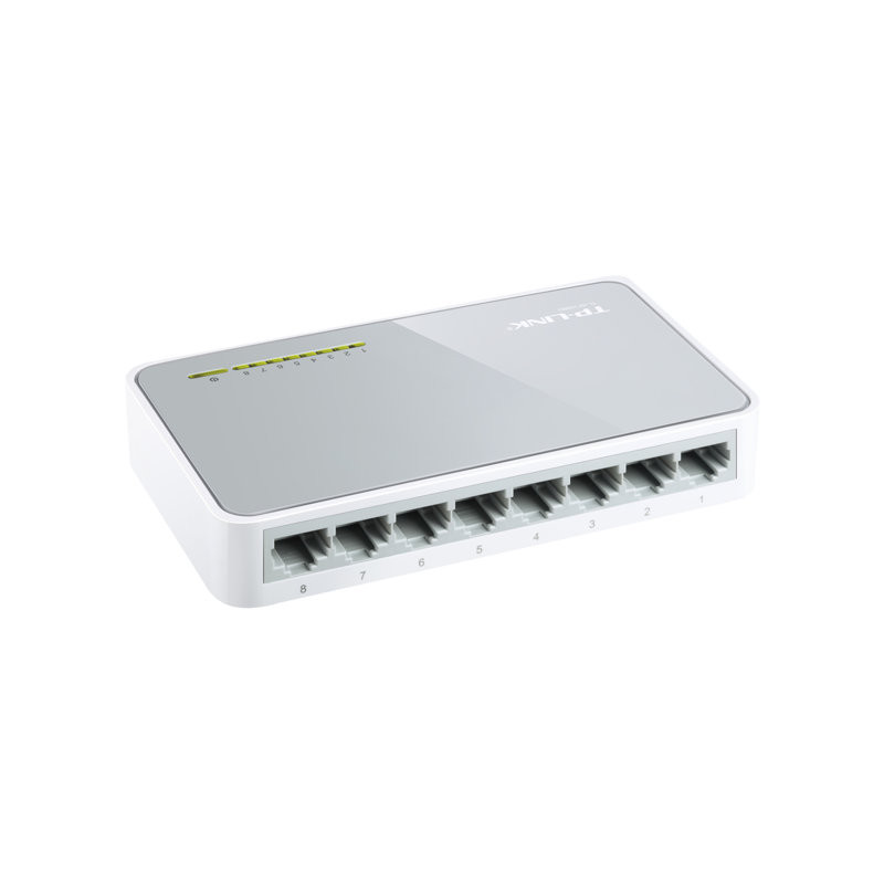 TP-LINK 8-Port 10 - 100 Switch Desktop (TL-SF1008D)_1