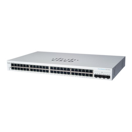 Commutateur - intelligent - 48 x 10 - 100 - 1000 (PoE+) + 4 x SFP+ 10 Go (liaison montante) ... (CBS220-48FP-4X-EU)_1