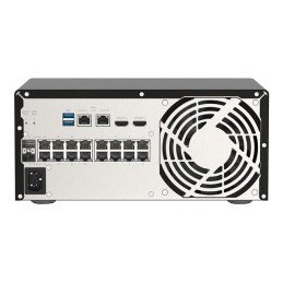 Commutateur - intelligent - 16 x 10 - 100 - 1000 (PoE+) + 2 x SFP Gigabit combiné - de bureau... (QGD-3014-16PT-8G)_6