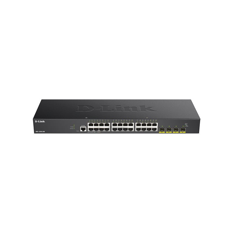 Commutateur - L3 Lite - intelligent - 24 x 10 - 100 - 1000 + 4 x 10 Gigabit SFP+ - Montable sur... (DGS-1250-28X/E)_1