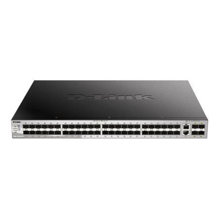 Commutateur - L3 Lite - Géré - 48 x SFP + 2 x 10 Gigabit Ethernet + 4 x 10 Gigabit SFP+ (DGS-3130-54S/E)_1