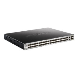Commutateur - L3 Lite - Géré - 48 x SFP + 2 x 10 Gigabit Ethernet + 4 x 10 Gigabit SFP+ (DGS-3130-54S/E)_2