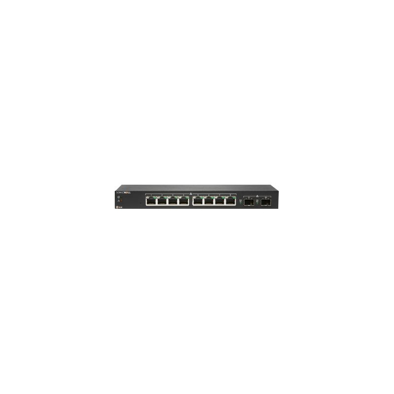 Commutateur - Géré - 8 x 10 - 100 - 1000 + 2 x Gigabit SFP - de bureau - avec Support 24x7 de 3 ans (02-SSC-8365)_1