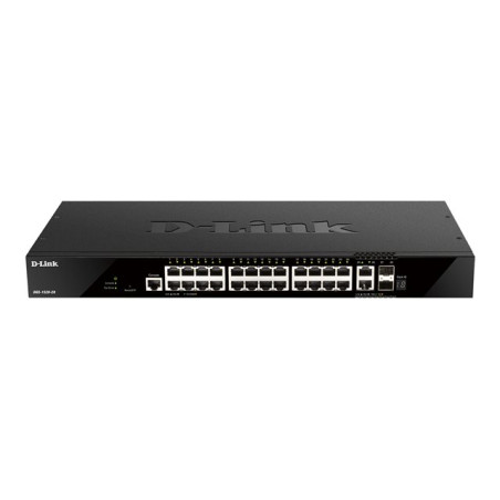 Commutateur - C3 - intelligent - 24 x 10 - 100 - 1000 + 2 x Gigabit SFP + 2 x 10 Gigabit SFP+ - ... (DGS-1520-28/E)_1