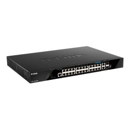 Commutateur - C3 - intelligent - 20 x 10 - 100 - 1000 (PoE+) + 4 x 2.5G (PoE+) + 2 x 10 Gigabi... (DGS-1520-28MP/E)_2