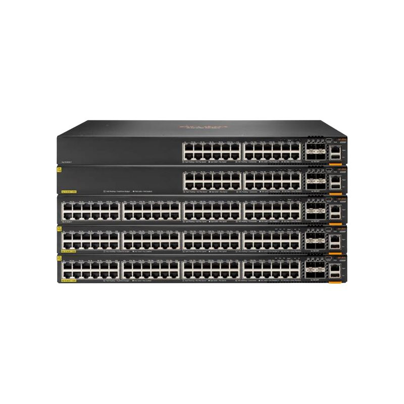 Commutateur - C3 - Géré - 24 x 10 - 100 - 1000 (PoE+) + 4 x 1 Gigabit - 10 Gigabit SFP+ (liaison montan... (R8Q68A)_1