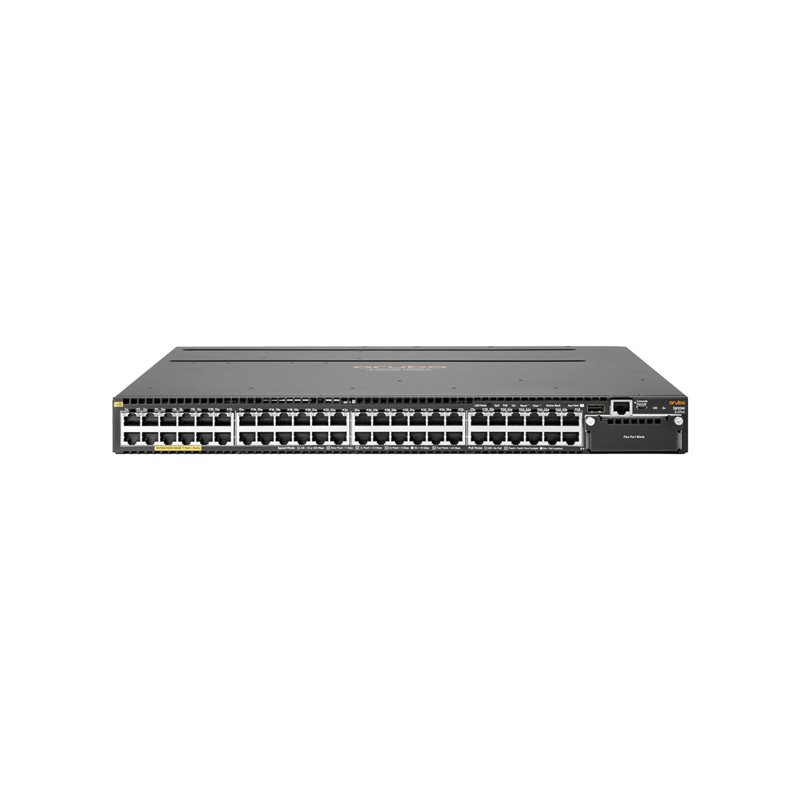 Commutateur - C3 - Géré - 48 x 10 - 100 - 1000 (PoE+) - Montable sur rack - PoE+ - Tension CC (JL429AABB)_1