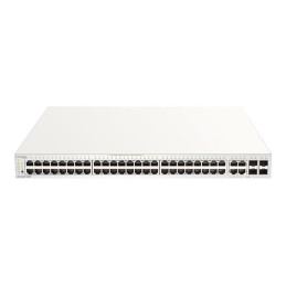 Commutateur - intelligent - 48 x 10 - 100 - 1000 (PoE+) + 4 x SFP Gigabit combiné - Montable s... (DBS-2000-52MP/E)_2