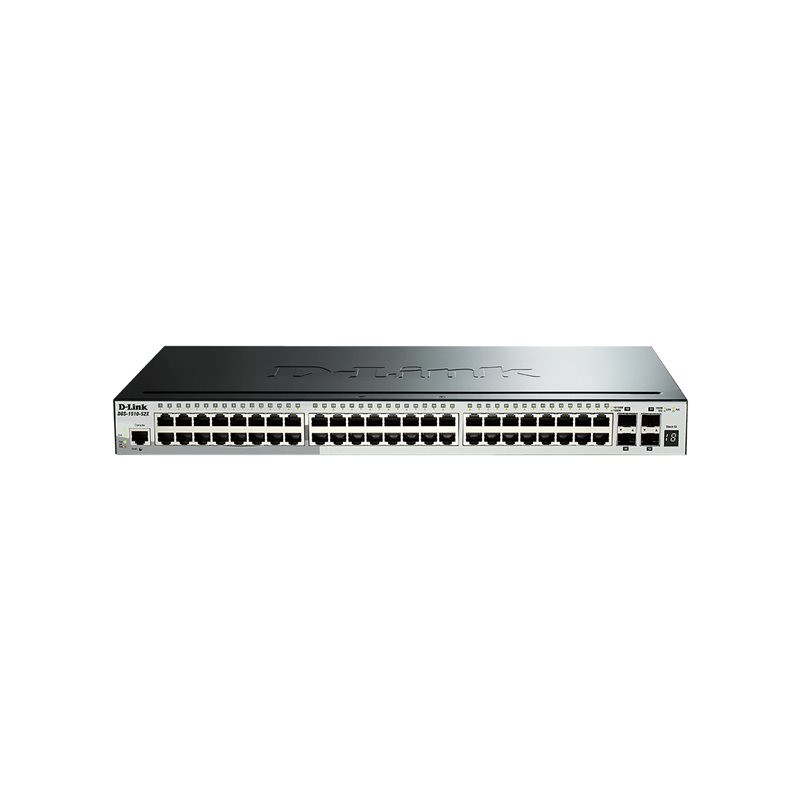 Commutateur - C3 - intelligent - 48 x 10 - 100 - 1000 + 4 x 10 Gigabit SFP+ - de bureau, Montab... (DGS-1510-52X/E)_1
