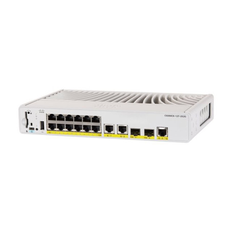Network Advantage - commutateur - compact - C3 - Géré - 12 x 1000Base-T + 3 x 1000Base-T + ... (C9200CX-12T-2X2G-A)_1